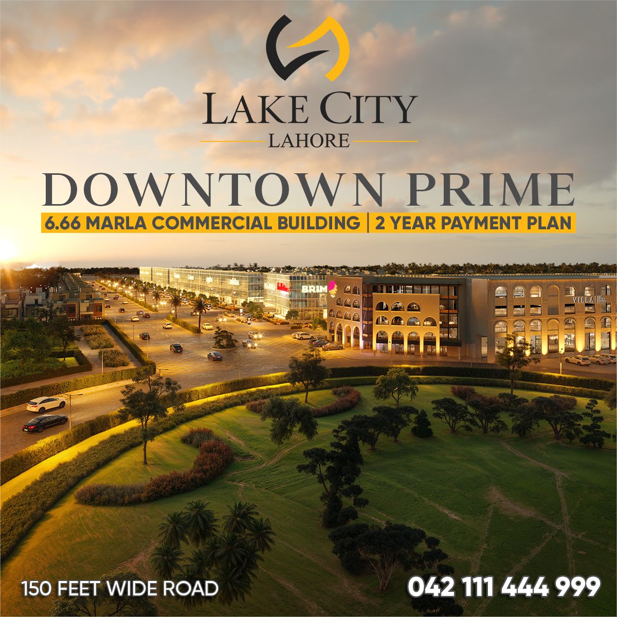 Lake city downtown